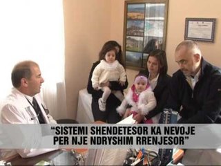 Rama: Shëndetësia ne krize - Vizion Plus - News - Lajme