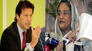 Imran Khan Called Haseena Wajid to stop capital punshiment of Bengali leaders