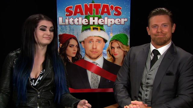 Maria Menounos interviews Paige and The Miz on E! News