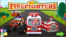 Nick Jr Firefighters Paw Patrol Bubble Guppies Blaze and The Monster Machines