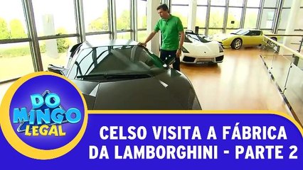 Download Video: Celso visita a fabrica da Lamborghini - Parte 2