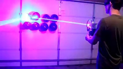 La puissance d'un laser... 40W Laser ShotGun !