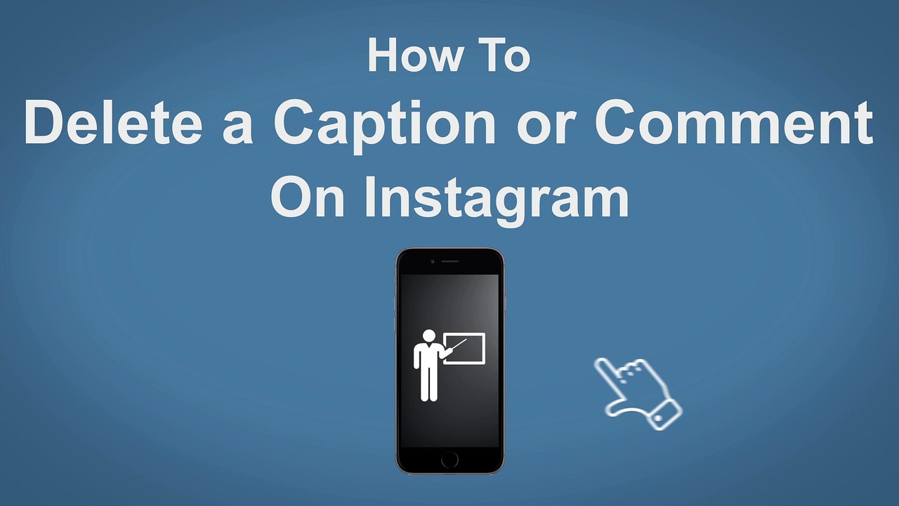 How To Delete A Caption or Comment Instagram - Instagram Tip #32