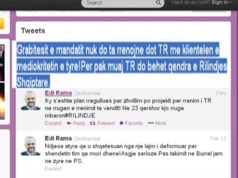 PLANI RREGULLUES KKT MIRATON PLANIN PER TIRANEN BERISHA SULM RAMES E TOPIT LAJM
