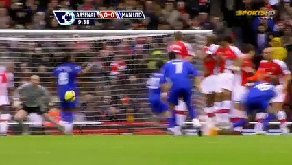 Cristiano Ronaldo Vs Arsenal Away HD 720p (08 - 11 - 2008) - English Commentary