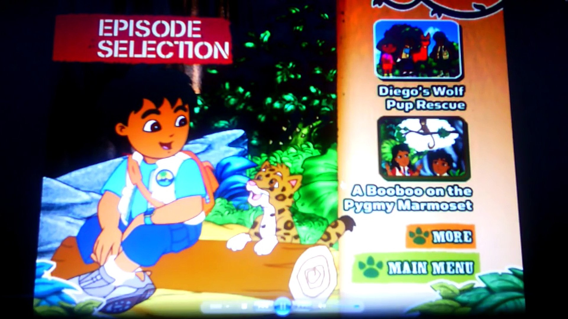 Go Diego Go!- Wolf Pup Rescue Menu Walkthrough - video Dailymotion