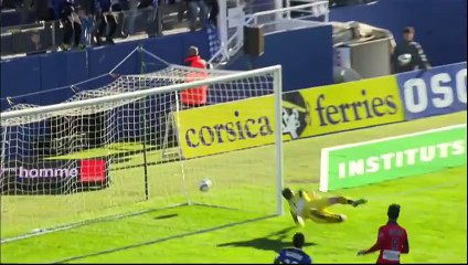 SC Bastia - GFC Ajaccio (1-2) - Résumé
