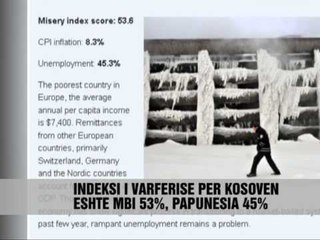 Kosova, me e varfra ne Evrope - Vizion Plus - News - Lajme