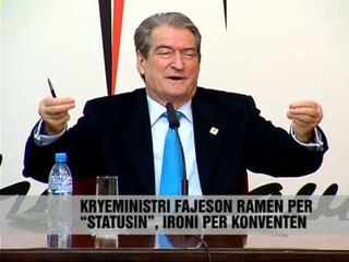 Berisha i kthehet referendumit - Vizion Plus - News - Lajme