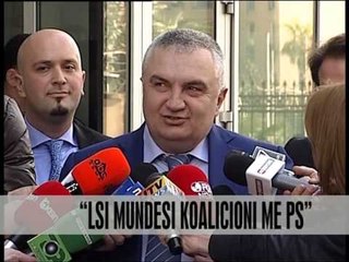 "LSI mundësi koalicioni me PS" - Vizion Plus - News, Lajme
