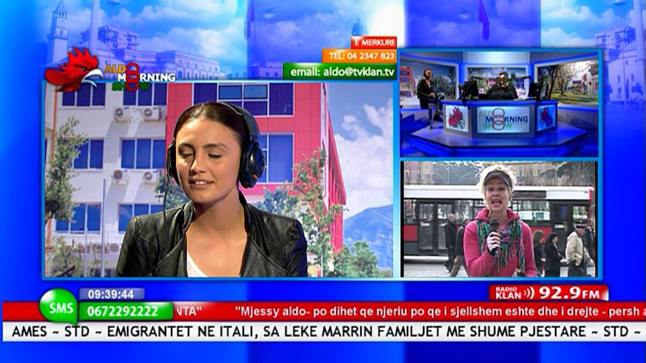 Aldo Morning Show - GENTA ISMAJLI - 27  shkurt 2013