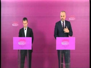ILIRJAN CELIBASHI-EDI RAMA PREZANTON ISH KREUN E KQZ PER DEPUTET TE PS-LAJM