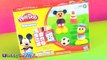 PLAY-DOH Disney Mickey Mouse Makeables Kit! How to Make Mickey Mouse DIY Clubhouse by HobbyKidsTV