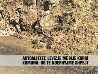 Rrëshqitje dheu në Velipojë - Vizion Plus - News - Lajme