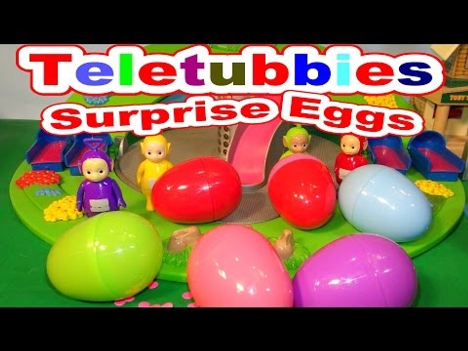 Teletubbies Opening Surprise Eggs Favorite Things