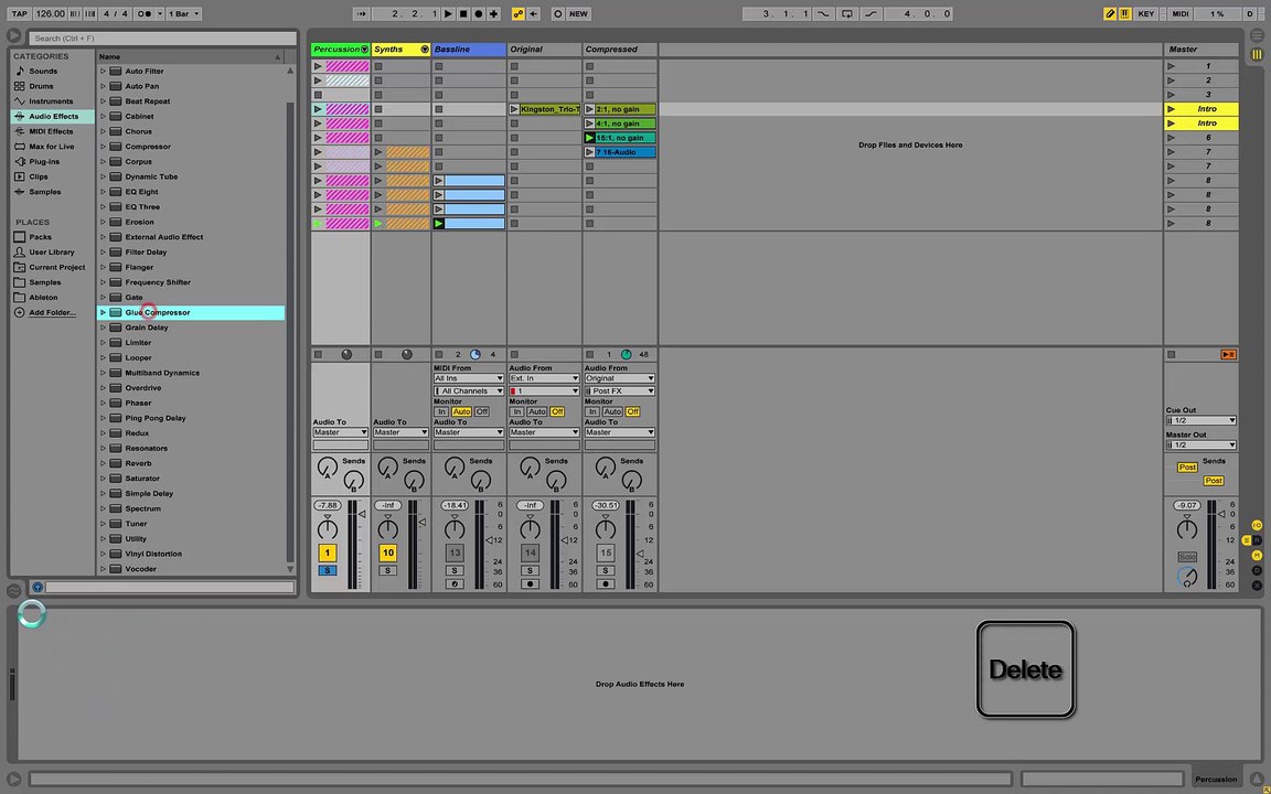Electronic Music Production  3.7. Glue Compressor