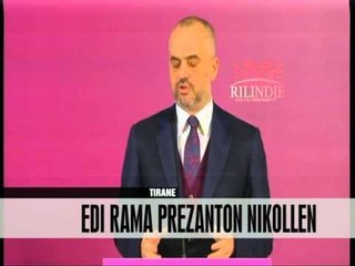 Rama prezanton Lindita Nikollen - Vizion Plus - News - Lajme