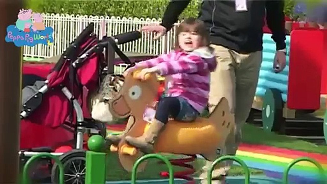 preview Peppa Pig World Theme Park Official Video windy castle
