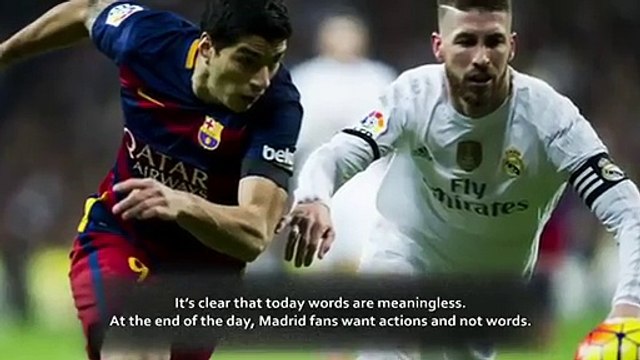 Real Madrid 0-4 Barcelona - Sergio Ramos Post-Match Interview w-English Subtitles