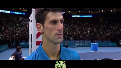 Download Video: ATP London Final-Roger Federer v Novak Djokovic (0-2)-Novak Djokovic Post-Match Interview 22.11.2015