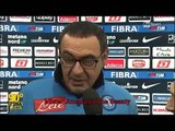 HELLAS VERONA - NAPOLI 0-2 - Parlano Sarri e Mandorlini con sorpresa finale