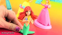 PLAY-DOH Dress Make Over, Disney Princess Ariel [Little Mermaid] Cinderella Disney Princess Helps