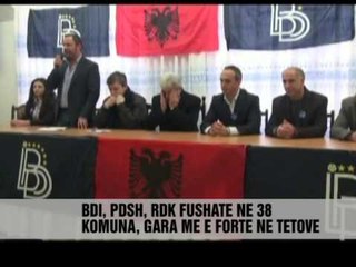 Tetova, shënjestër e partive shqiptare - Vizion Plus - News - Lajme