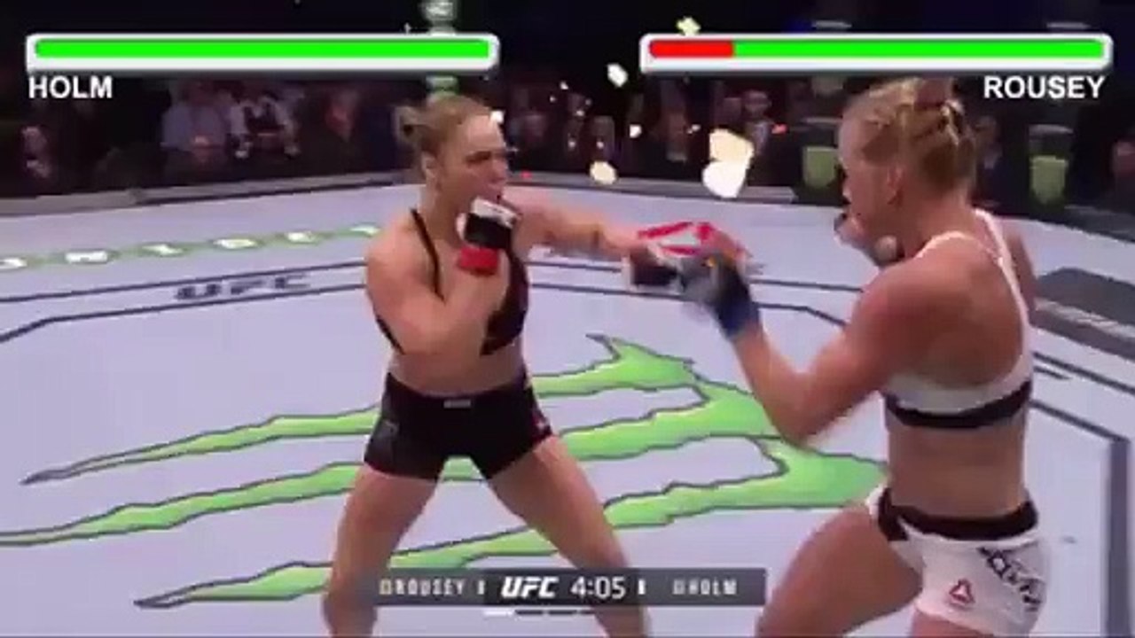 Holly Holm VS Ronda Rousey - Street Fighter
