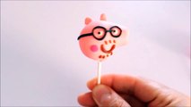 Family Peppa Pig Lollipops Nursery Rhyme, Play Doh Finger Family Family