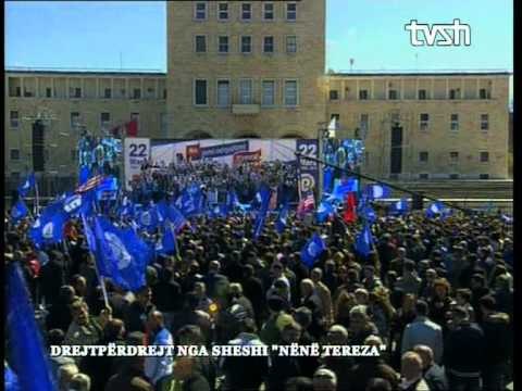 PERKUJTOHET 22 MARSI-BERISHA FTON TE RINJTE TE VOTOJNE PD RAMA IRONIZON-LAJM