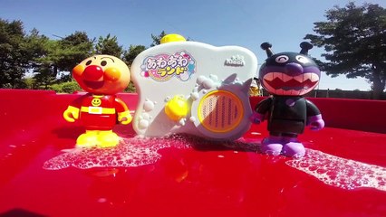 お風呂おもちゃ あわあわランドとアンパンマン/Bubbalicious Bathtime Fun