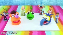 PLAY-DOH Muppets Most Wanted Movie, Surprise Toy Eggs [Kermit] [Fozzie] [Gonzo]
