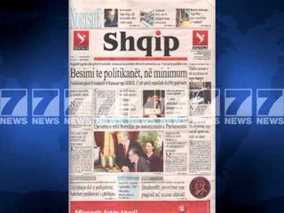 Gazetat shqiptare-Titujt kryesore te shtypit te dites 25 mars 2013