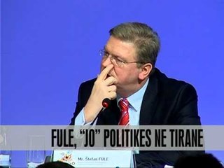 Fule, "JO" politikes ne Tirane - Vizion Plus - News, Lajme
