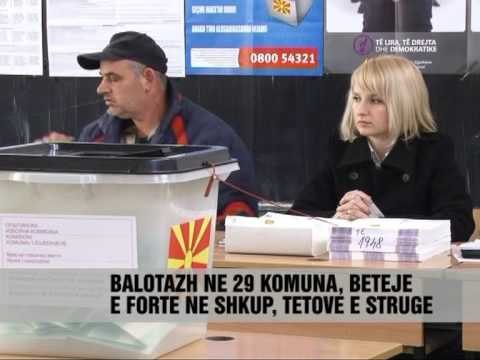 Maqedoni, rezultatet e para zyrtare - Vizion Plus - News, Lajme