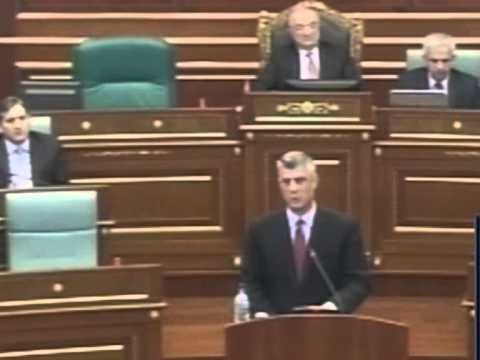THAÇI NE PARLAMENT-SIGURON SE VERIU ESHTE DHE DO TE MBETET PJESE E KOSOVES-LAJM