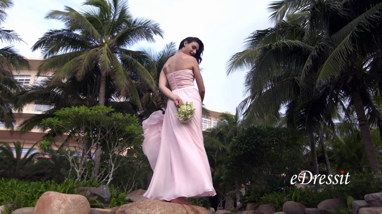 Pretty Pink Bridesmaid Dress in 2016 New Style - eDressit bridesmaid dress shooting (part 8)