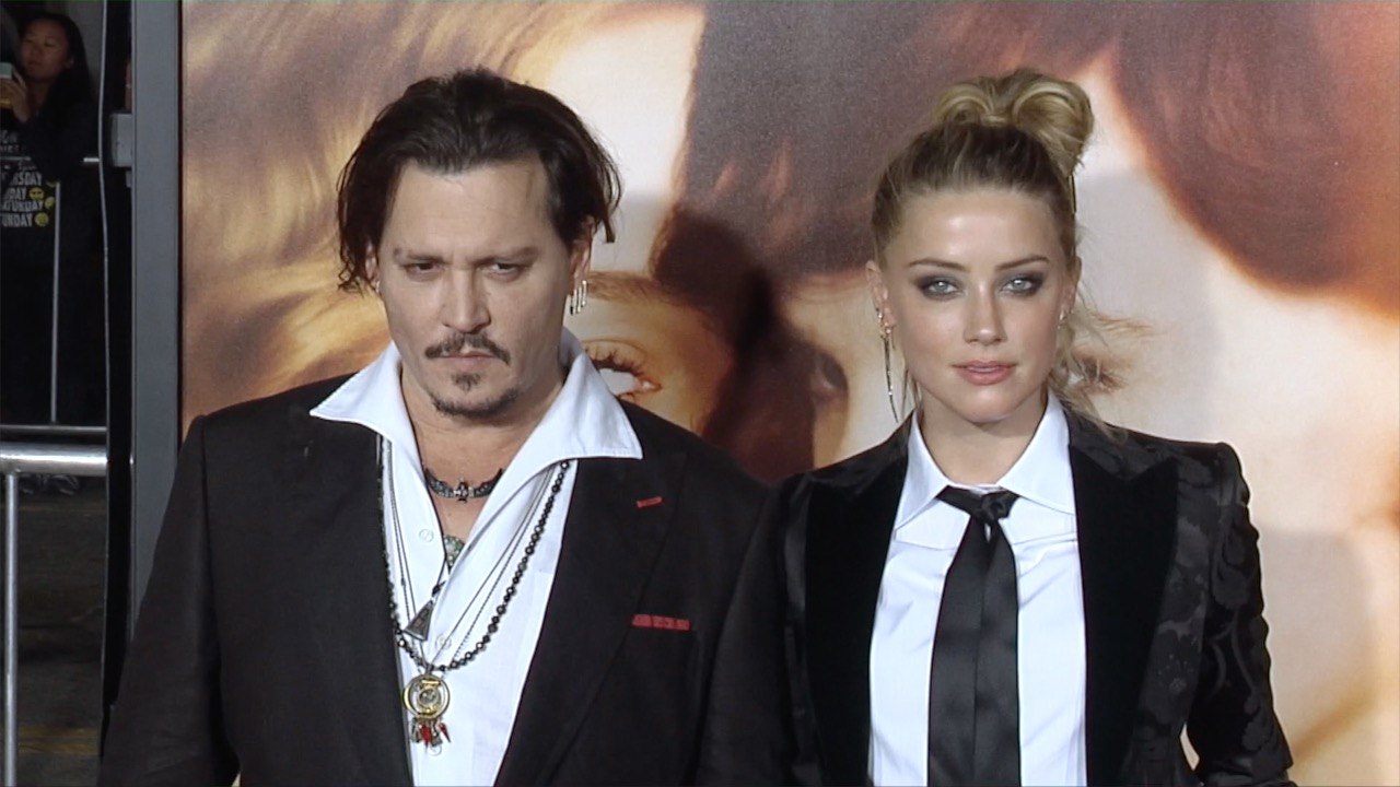 Johnny Depp & Amber Heard "The Danish Girl" Los Angeles Premiere