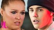 Justin Bieber Reacts To Ronda Rousey Diss