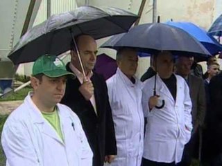 BERISHA NE FUSHE KRUJE-INAUGURON NJE PULARI SHMANG DEKLARATAT POLITIKE-LAJM