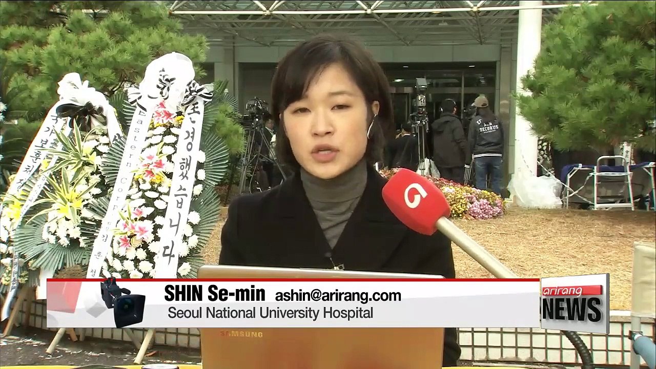 Mourners pay respect to late president Kim Young-sam