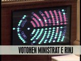 Kuvend, votohen ministrat e rinj - Vizion Plus - News, Lajme
