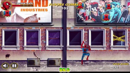 Spiderman Wall Crawler Games For Kids - Gry Dla Dzieci