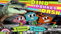 The Amazing World Of Gumball - Dino Donkey Dash - Gumball Games