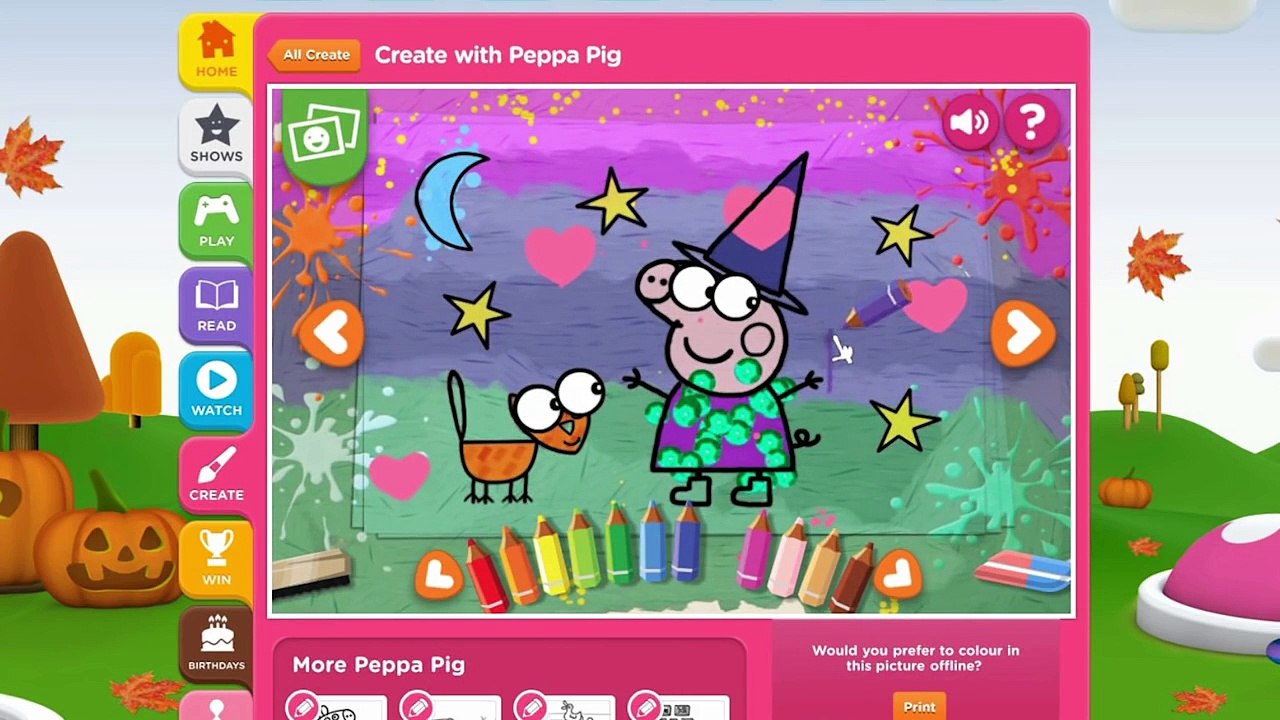 Create with Peppa Pig best app demos for kids