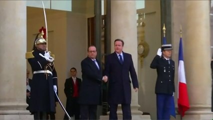 كاميرون: بريطانيا تدعم فرنسا ضد "خطر الإرهاب المشترك"