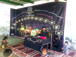 Syed Natiq Abbas Bukhari moharram 1437 h dahar