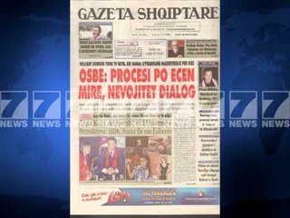 Gazetat shqiptare-Titujt kryesore te shtypit te dites 13 prill 2013