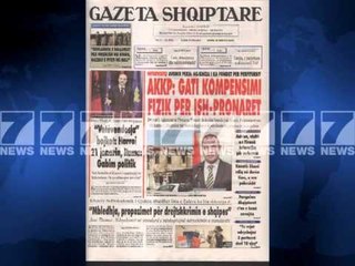 Gazetat shqiptare-Titujt kryesore te shtypit te dites 15 prill 2013