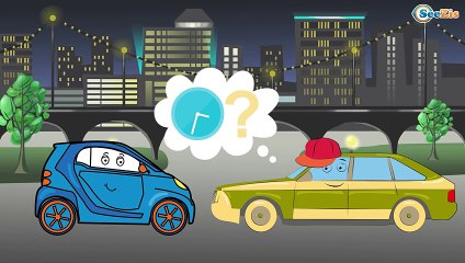 Police Cars for Children & Monster Trucks Cartoon - Educational Video for Kids